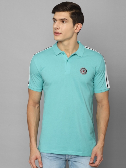 Louis Philippe Sport Men Turquoise Blue Polo Collar Pure Cotton Slim Fit T-shirt
Louis Philippe Sport Men Turquoise Blue Polo Collar Pure Cotton Slim Fit T-shirt