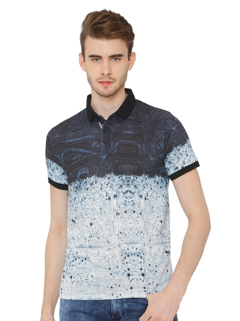 Rex Straut Jeans Men Multicoloured Printed Polo Collar Extended Sleeves Slim Fit T-shirt, Multi
Rex Straut Jeans Men Multicoloured Printed Polo Collar Extended Sleeves Slim Fit T-shirt, Multi