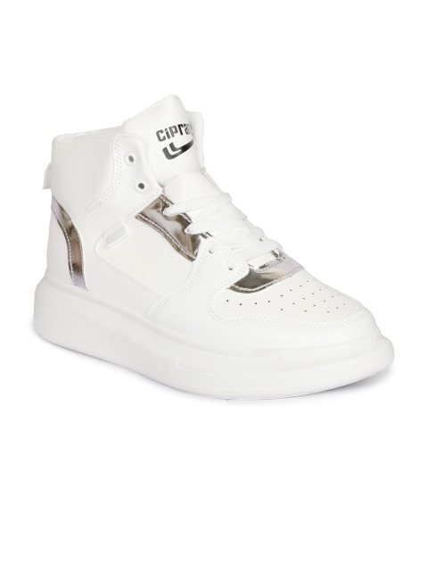 CIPRAMO SPORTS Men White PU Sneakers