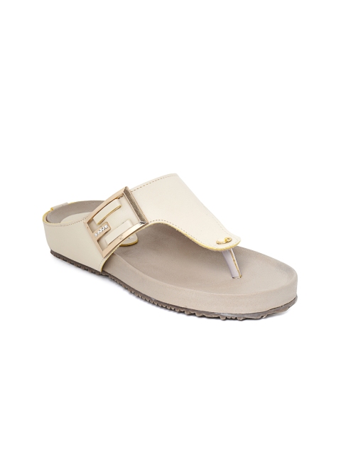 Bruno Manetti Women Cream-Coloured Flats