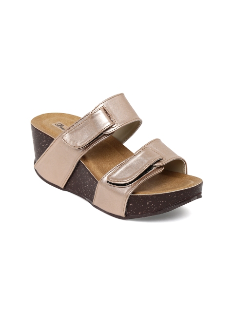 Bruno Manetti Women Dusty Pink Wedges