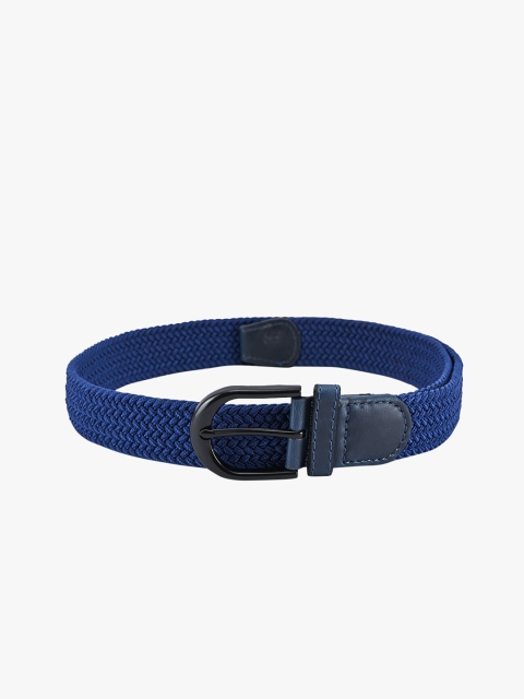 BuckleUp Unisex Blue Textured Belt