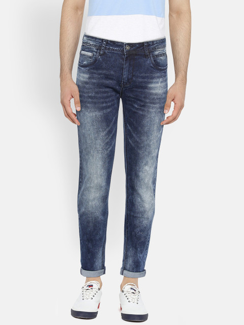 Rex Straut Jeans Men Blue Comfort Slim Fit Mildly Distressed Heavy Fade Stretchable Jeans
Rex Straut Jeans Men Blue Comfort Slim Fit Mildly Distressed Heavy Fade Stretchable Jeans