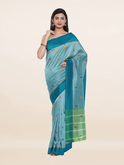 Pothys Women Blue Sarees