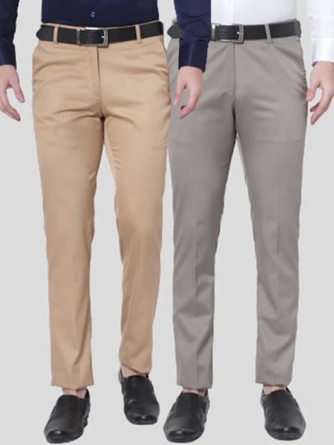 Srey trends Men Brown and Mauve Pack of 2 Smart Slim Fit Regular Fit Formal Trousers
Srey trends Men Brown and Mauve Pack of 2 Smart Slim Fit Regular Fit Formal Trousers
