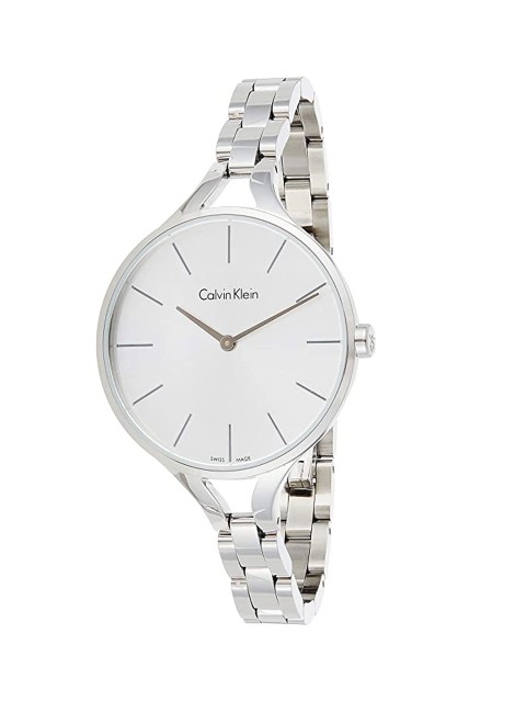 Calvin Klein Women Silver-Toned Dial & Silver Toned Bracelet Style Analogue Watch K7E23146
Calvin Klein Women Silver-Toned Dial & Silver Toned Bracelet Style Analogue Watch K7E23146