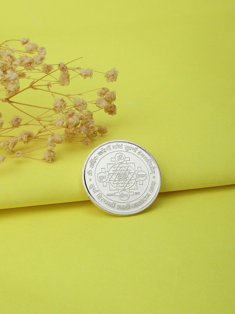 VANBELLE Laxmi Mantra 10gm Hallmarked 999 Sterling Silver Coin