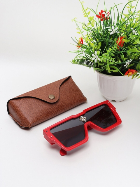 CELEBRITY SUNGLASSES Unisex Grey Lens & Black Square Sunglasses with UV Protected Lens
CELEBRITY SUNGLASSES Unisex Grey Lens & Black Square Sunglasses with UV Protected Lens