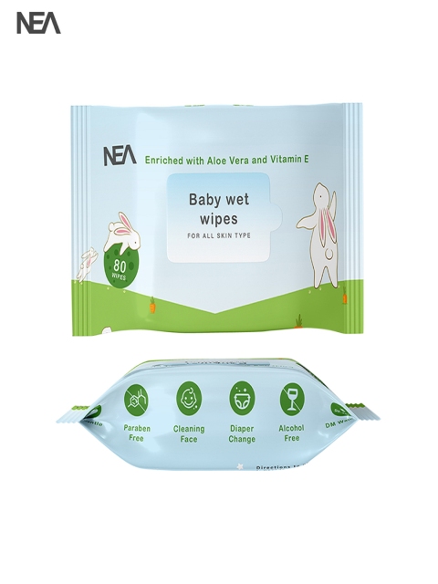 NEA Infants Paraben Free Enriched With Aloe Vera and Vitamin E Wet Wipe (80 Wipes), Blue
NEA Infants Paraben Free Enriched With Aloe Vera and Vitamin E Wet Wipe (80 Wipes), Blue