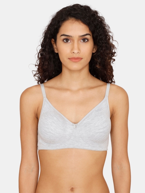 Rosaline by Zivame Women Grey Bra