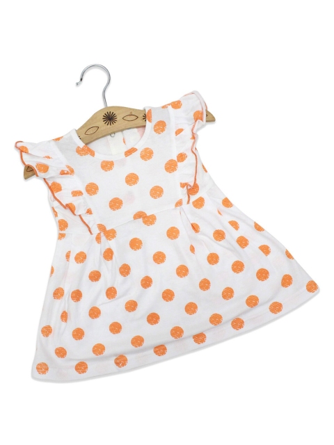 Born Babies Orange Dress