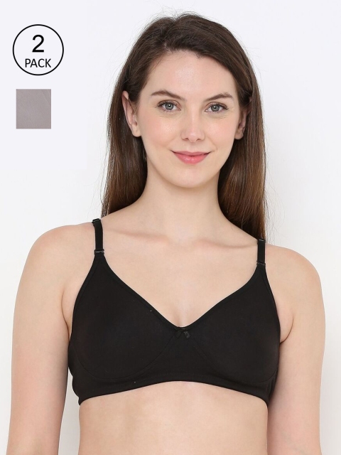 Berrys Intimatess Black & Grey Bra