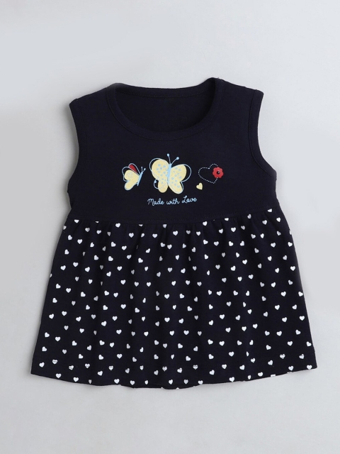 Hopscotch Blue Peplum Dress
