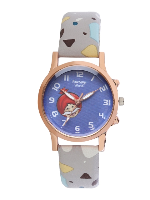 Fantasy World Unisex Kids Multicoloured Printed Dial & Multicoloured Leather Straps Analogue Watch, Multi
Fantasy World Unisex Kids Multicoloured Printed Dial & Multicoloured Leather Straps Analogue Watch, Multi