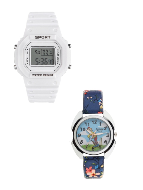 Fantasy World Unisex Kids Grey Printed Dial & White Straps Analogue and Digital Watch
Fantasy World Unisex Kids Grey Printed Dial & White Straps Analogue and Digital Watch