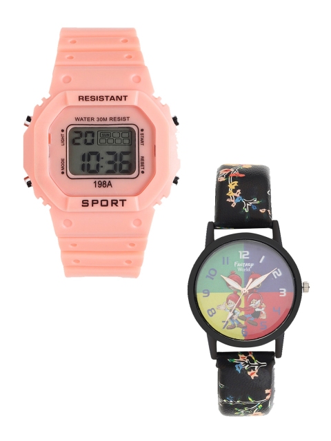 Fantasy World Unisex Kids Grey Printed Dial & Orange Straps Analogue and Digital Watch
Fantasy World Unisex Kids Grey Printed Dial & Orange Straps Analogue and Digital Watch