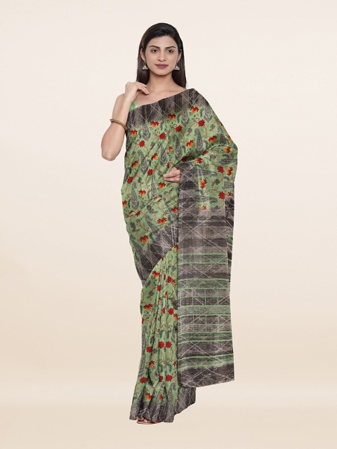 Pothys Women Green Sarees