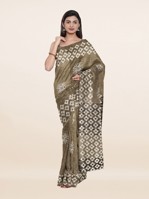 Pothys Women Green Sarees