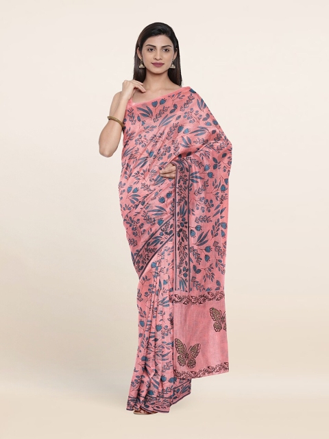 Pothys Women Pink Sarees