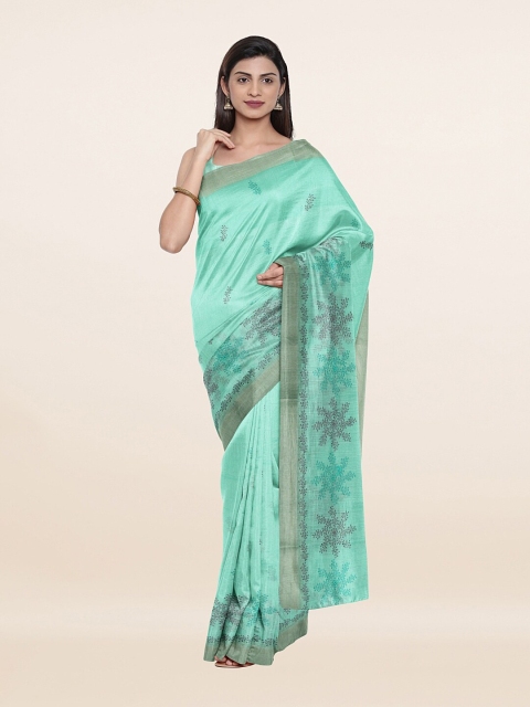 Pothys Women Green Sarees