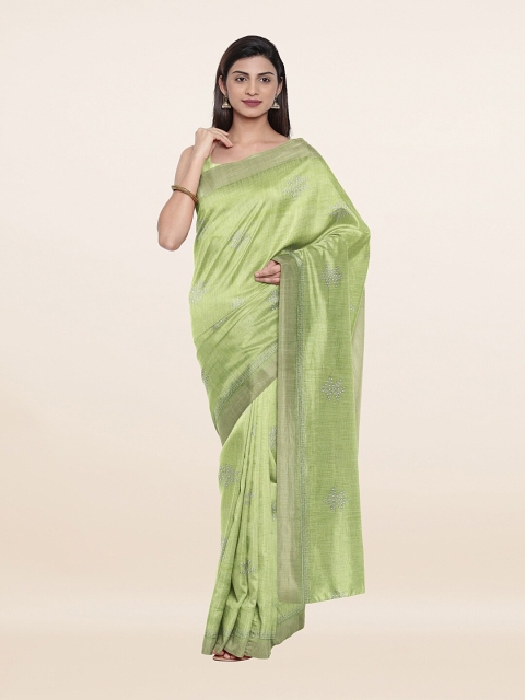 Pothys Women Green Sarees