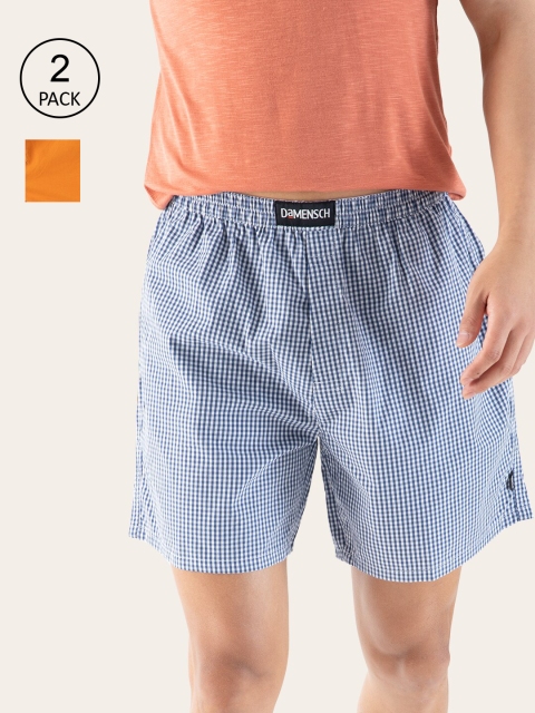 DAMENSCH Men Pack of 2 Printed Ultra-Light Cotton BoxersDAM-ER-MIX-LBX-GM-AN-PACK-2, Orange
DAMENSCH Men Pack of 2 Printed Ultra-Light Cotton BoxersDAM-ER-MIX-LBX-GM-AN-PACK-2, Orange