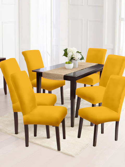 Cortina Set of 6 Yellow Chair Covers
Cortina Set of 6 Yellow Chair Covers