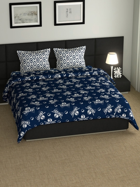 Athome by Nilkamal Beige & Blue Floral AC Room 120 GSM Reversible Single Bed Blanket
Athome by Nilkamal Beige & Blue Floral AC Room 120 GSM Reversible Single Bed Blanket