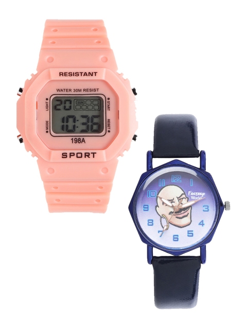 Fantasy World Unisex Kids Grey Printed Dial & Orange Straps Analogue and Digital Watch
Fantasy World Unisex Kids Grey Printed Dial & Orange Straps Analogue and Digital Watch
