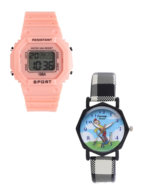 Fantasy World Unisex Kids Grey Dial & Orange Bracelet Style Straps Analogue Watch FW-198A-OR-022-CH-BK6
Fantasy World Unisex Kids Grey Dial & Orange Bracelet Style Straps Analogue Watch FW-198A-OR-022-CH-BK6