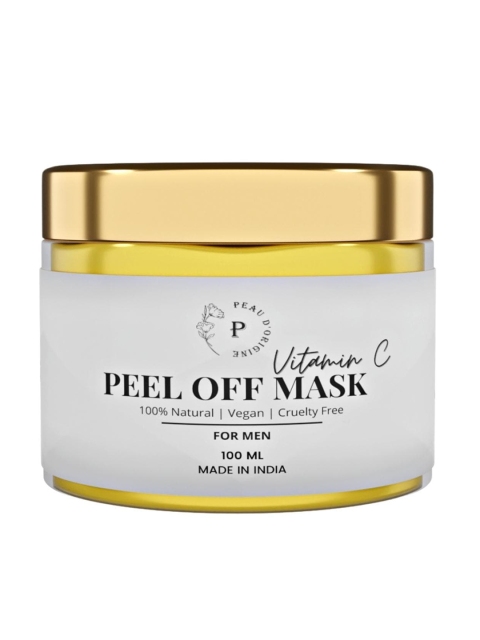 Peau D'origine Men 100% Natural Vitamin C Peel Off Mask with Hyaluronic Acid - 100 ml, White
Peau D'origine Men 100% Natural Vitamin C Peel Off Mask with Hyaluronic Acid - 100 ml, White