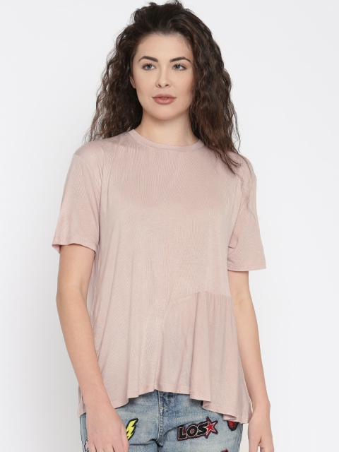 ALCOTT Women Dusty Pink Solid Top