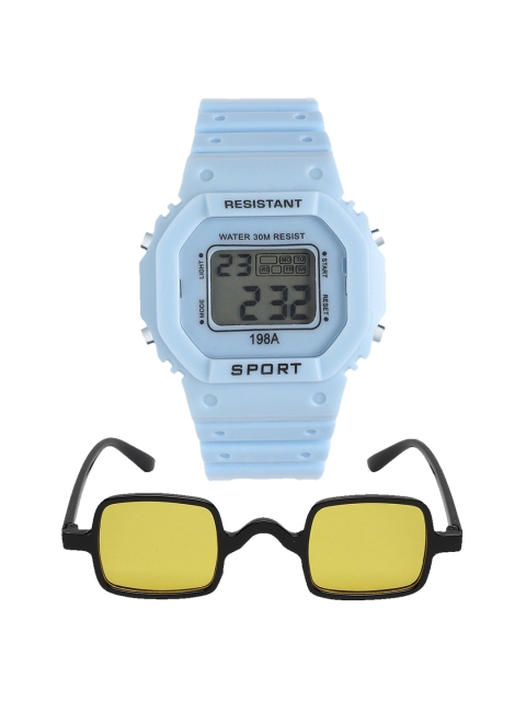 Fantasy World Unisex Kids Grey Dial & Blue Bracelet Style Straps Digital Multi Function Watch
Fantasy World Unisex Kids Grey Dial & Blue Bracelet Style Straps Digital Multi Function Watch