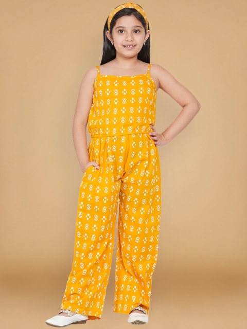 titliyan Girls Yellow Clothing Set