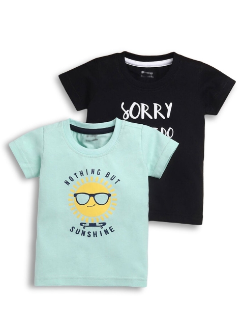 Hopscotch Boys Multicoloured Typography Printed Mandarin Collar Monochrome Applique T-shirt, Multi
Hopscotch Boys Multicoloured Typography Printed Mandarin Collar Monochrome Applique T-shirt, Multi