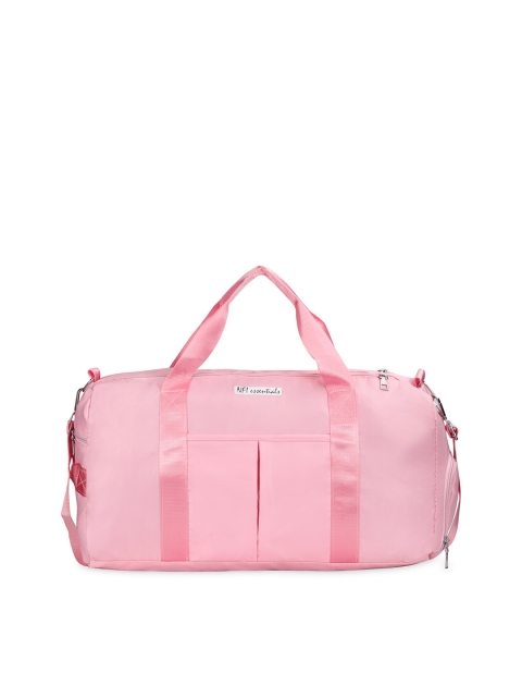 NFI essentials Pink Solid Duffel Bag