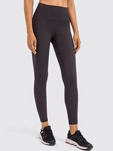 URBANIC Women Coffee Brown Solid Tights