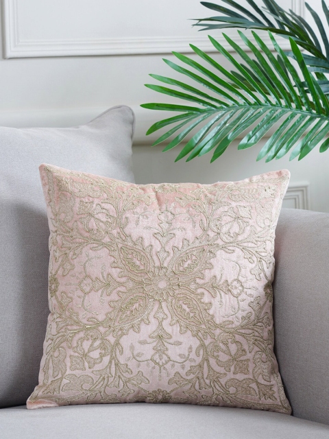 Pure Home and Living Peach-Coloured & Gold-Toned Ethnic Motifs Square Cushion Covers
Pure Home and Living Peach-Coloured & Gold-Toned Ethnic Motifs Square Cushion Covers