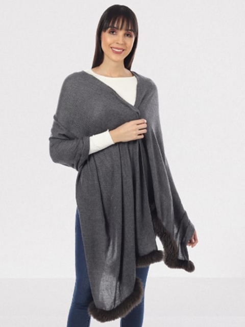 MUFFLY Women Black Stole