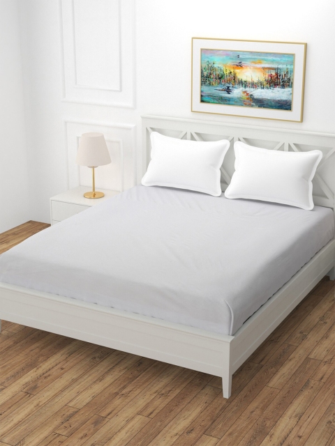 Florida White Solid Mattress Protector