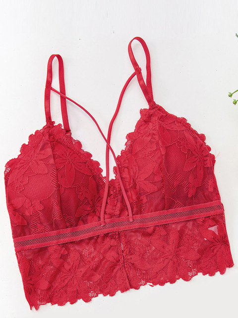 URBANIC Women Burgundy Bra 
URBANIC Women Burgundy Bra