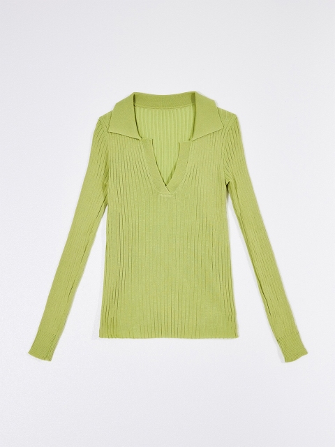 URBANIC Women Green Sweater Vest