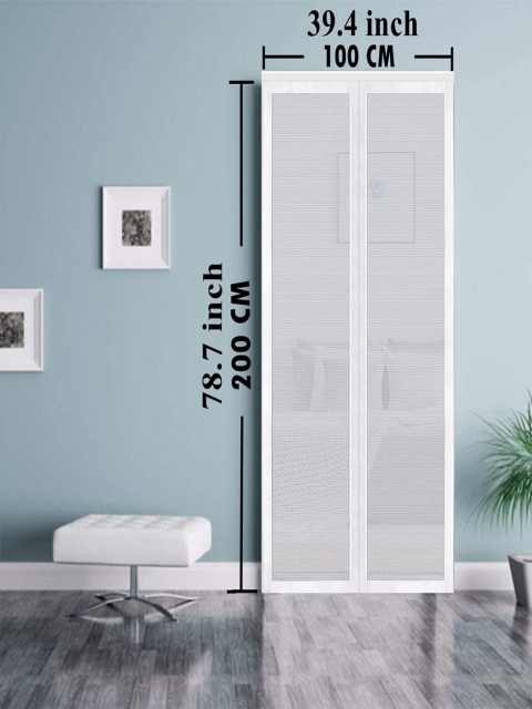 Classic Mosquito Net White Solid Door Mosquito Net