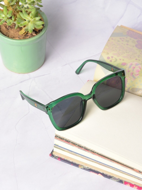 HAUTE SAUCE by Campus Sutra Women Black Lens & Green Butterfly Sunglasses with UV Protected Lens
HAUTE SAUCE by Campus Sutra Women Black Lens & Green Butterfly Sunglasses with UV Protected Lens