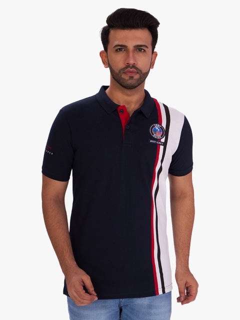 DCot By Donear Men Multicoloured Mandarin Collar Pure Cotton Applique T-shirt, Multi
DCot By Donear Men Multicoloured Mandarin Collar Pure Cotton Applique T-shirt, Multi