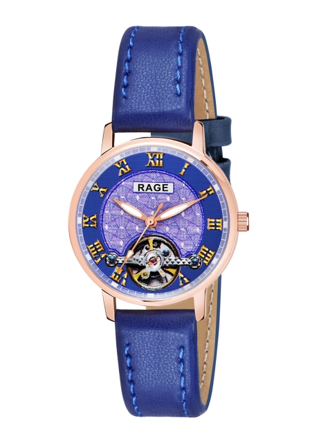 Rage Enterprise Women Blue Printed Dial & Blue Leather Straps Analogue Watch R-869-Blue
Rage Enterprise Women Blue Printed Dial & Blue Leather Straps Analogue Watch R-869-Blue