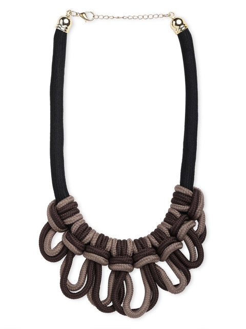 Blisscovered Brown Necklace