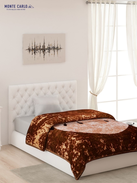 Monte Carlo Multicolor Printed 1 Ply AC Room 600 GSM Polyester Double Bed Blanket, Brown
Monte Carlo Multicolor Printed 1 Ply AC Room 600 GSM Polyester Double Bed Blanket, Brown