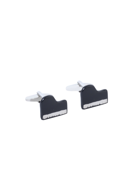 Alvaro Castagnino Black Cufflinks, Silver