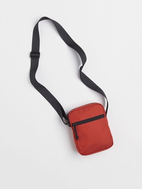 H&M Men Rust Brown Small Shoulder Bag
